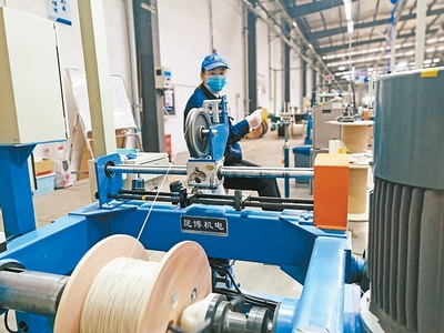 订单充足产能提升 控制电缆行业实现首季“开门红”